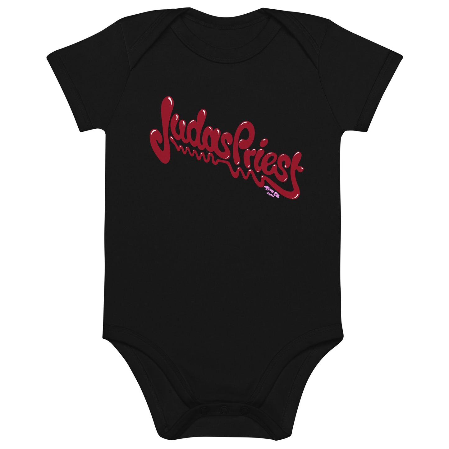 Body de JUDAS PRIEST para bebé algodón orgánico