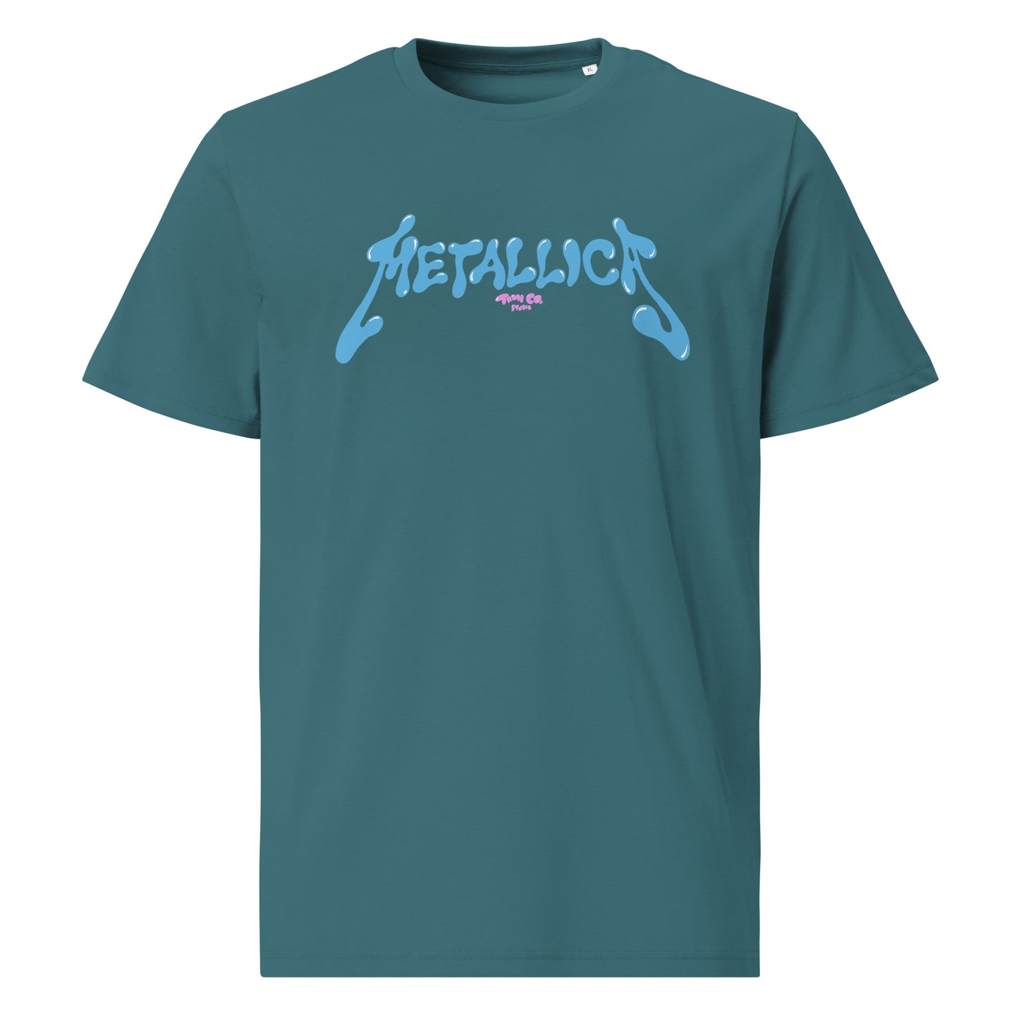 Camiseta de METALLICA de algodón orgánico unisex